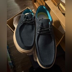 Steve Madden Men's Dark Blue Loafers